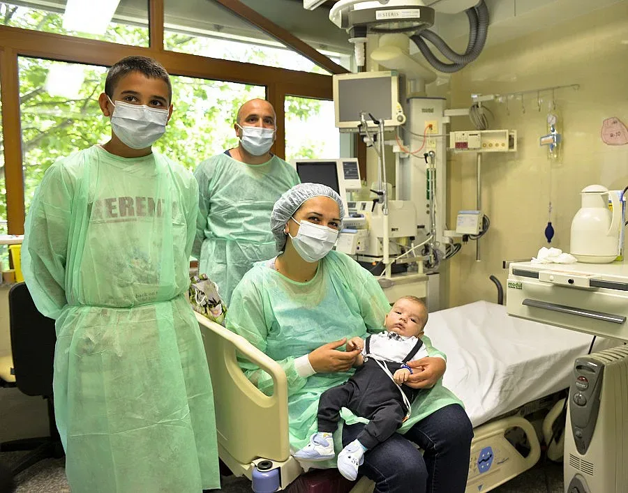 Спасиха двумесечно бебе с трансплантация