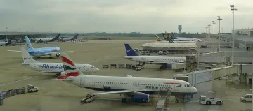 Срив затвори небето на Белгия