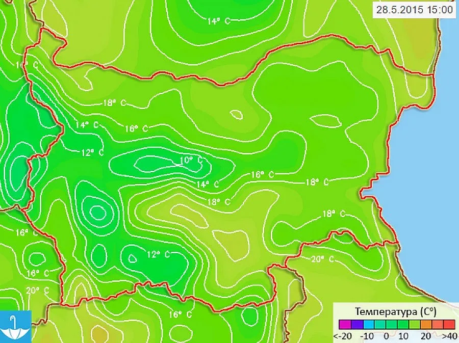 Хладно в четвъртък 