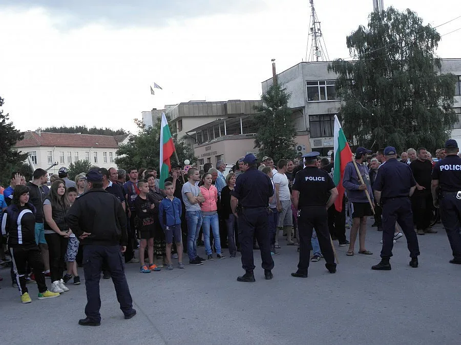 Мирно шествие в Гърмен срещу ромите