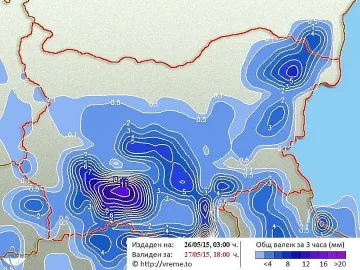 Приближава се студен фронт 