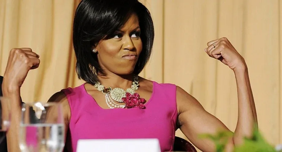 Мишел Обама раздава крошета