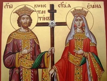 Църквата почита Светите равноапостоли Константин и Елена