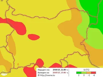Променлива облачност в сряда
