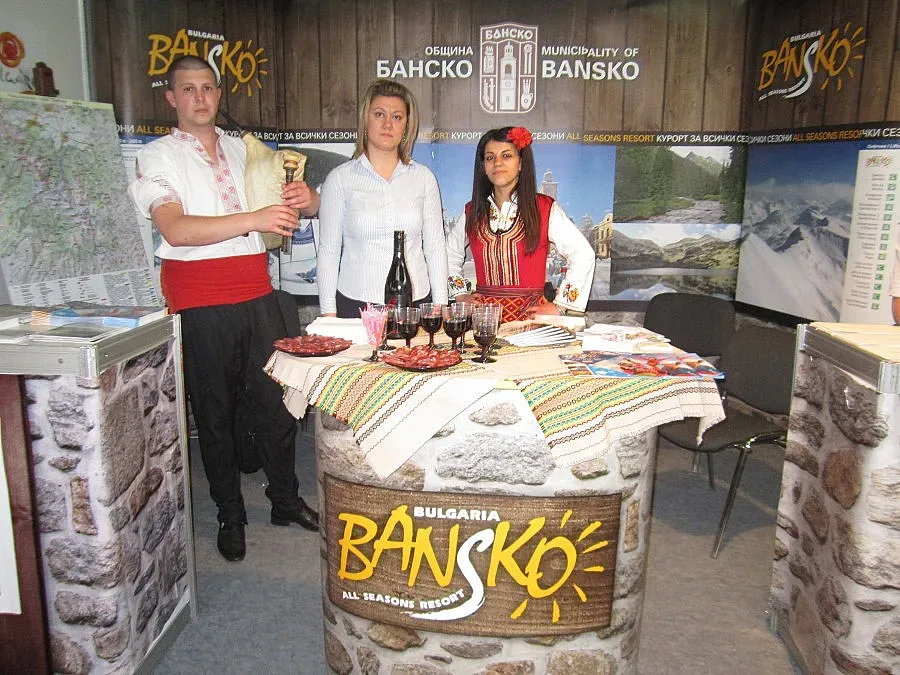 Рекламират Банско в Скопие с гайда