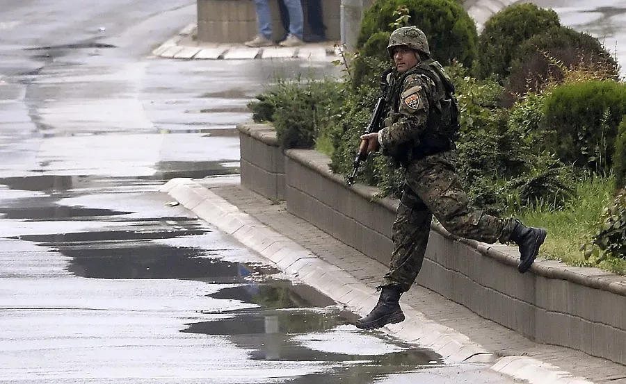 Извънредно заседание на Съвета за сигурност в Македония