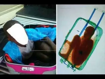 Митничари откриха дете, пренасяно в куфар