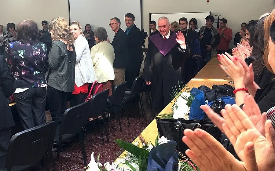 Диалектолог със званието „Доктор хонорис кауза” на ЮЗУ