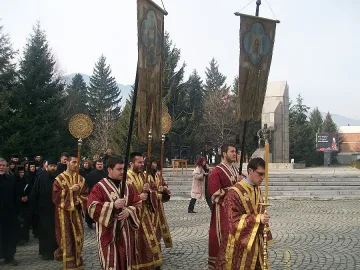 Венци и цветя за Гоце Делчев