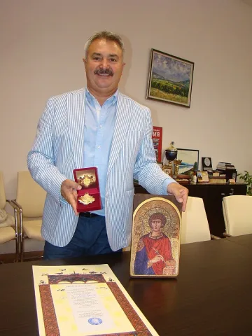 Златко Живков става почетен гражданин на Монтана