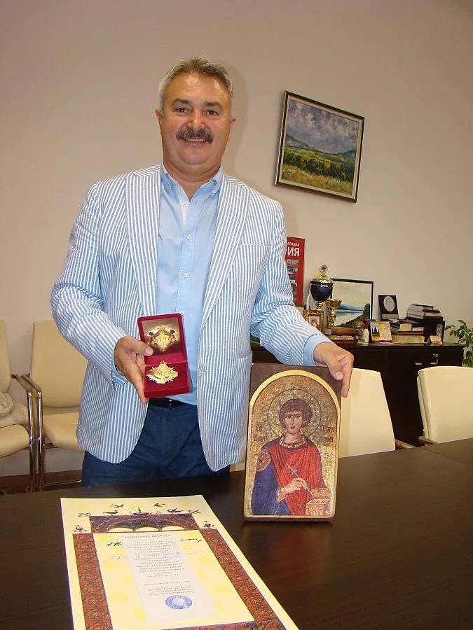 Златко Живков става почетен гражданин на Монтана