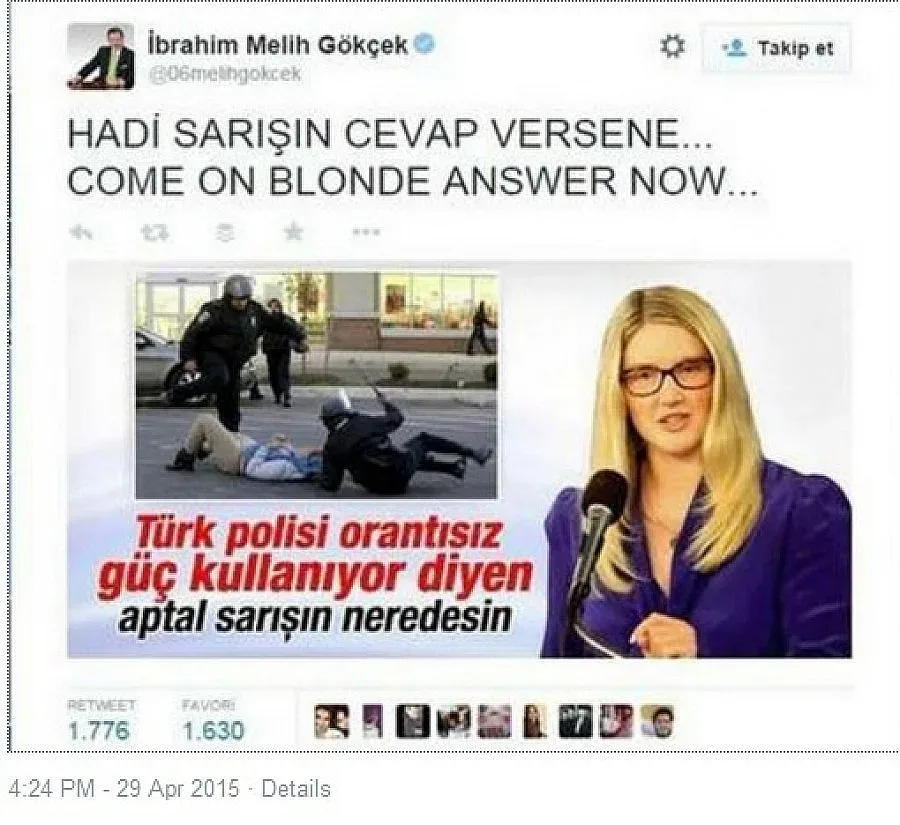 Кметът на Анкара със скандално изказване за протестите в САЩ