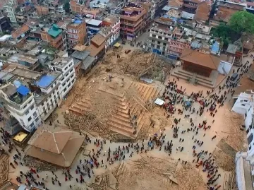 Катманду след унищожителния трус (ВИДЕО)