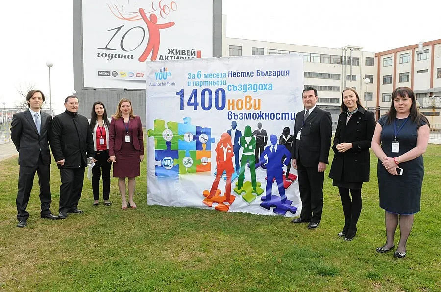 1400 души намериха работа чрез "Алианс за младежта"