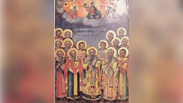 Църквата почита големи мъченици, у нас е ден на български светец