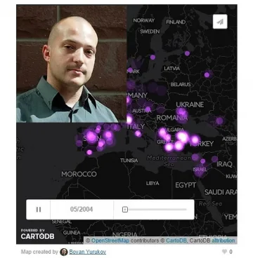 Блогър направи карта на българчетата, родени извън страната