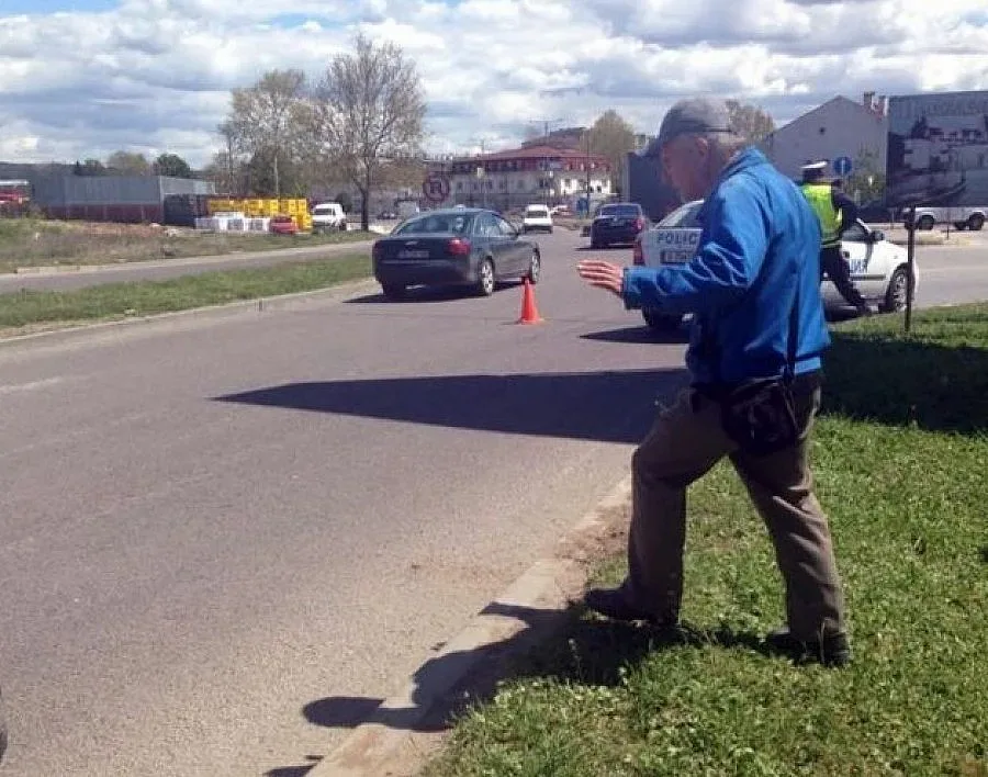 Сириец се хвърли под камион в Харманли
