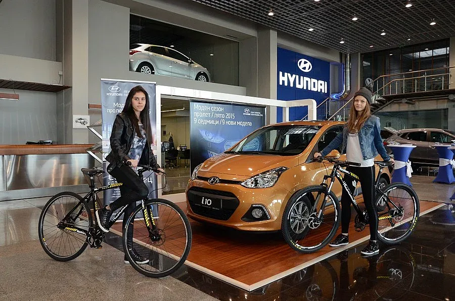 Hyundai i10 дефилира по модния подиум