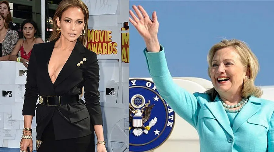 Холивуд застана зад Хилари