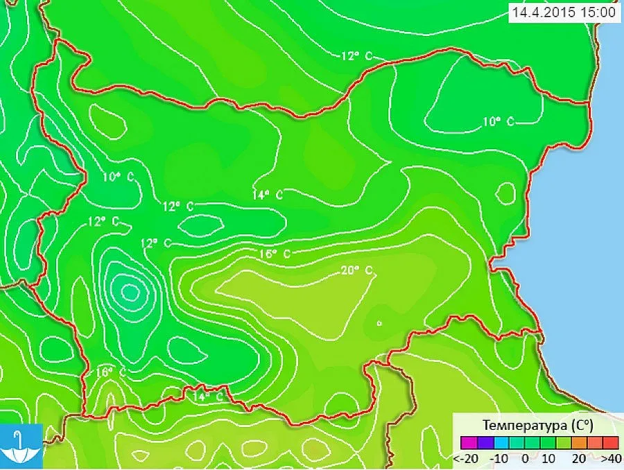 Облаци за началото на работната седмица 