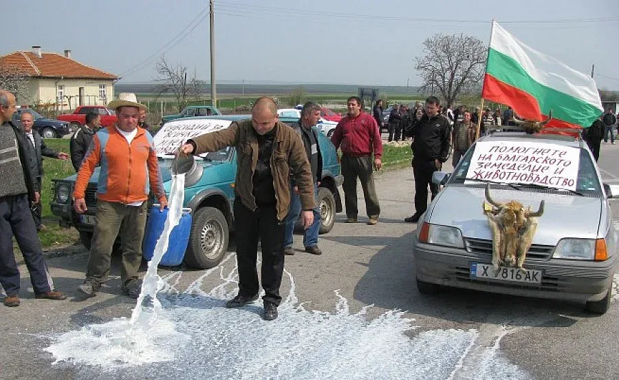 Хазната отпуска помощ за млекарите