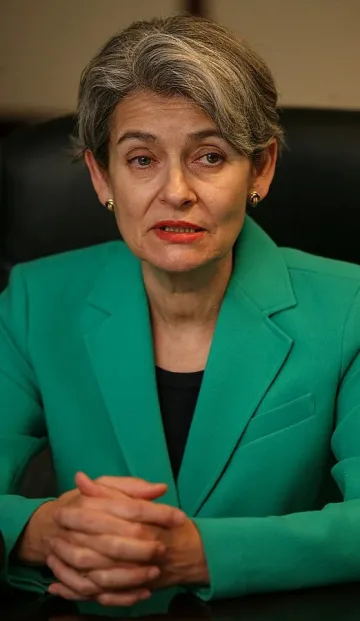 Ирина Бокова в Москва на 9 май