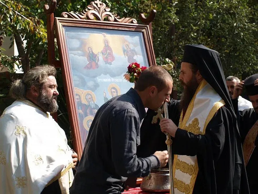 Водосвет с чудотворна икона за празника на Сандански