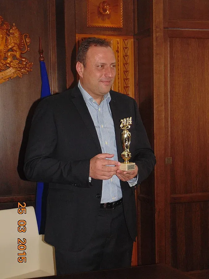 Градоначалникът на Банско с приза „Кмет на годината"