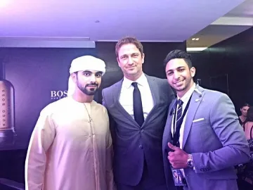 Джерард Бътлър спасява Арън Екхарт в София 