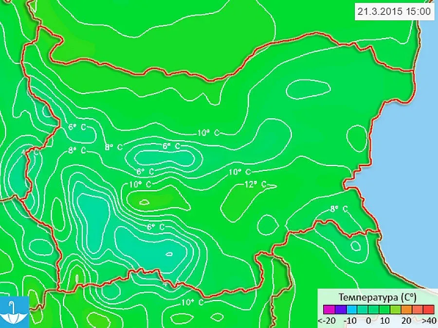 Първа пролет идва със слънце