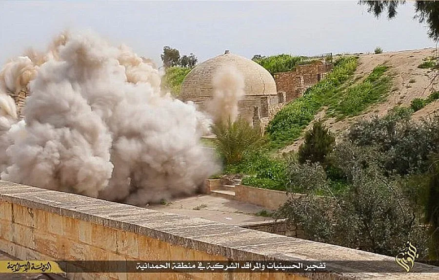 Ислямистите взривиха манастир от 4 век в Ирак