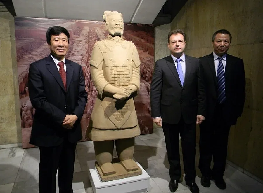 Генерал от Теракотената китайска армия в Търново