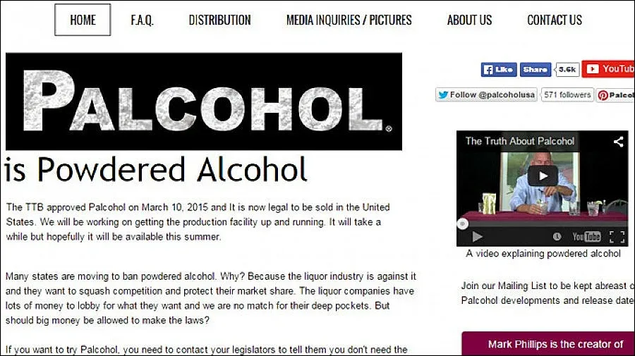 Алкохол на прах тръгва по магазините в САЩ (ВИДЕО)