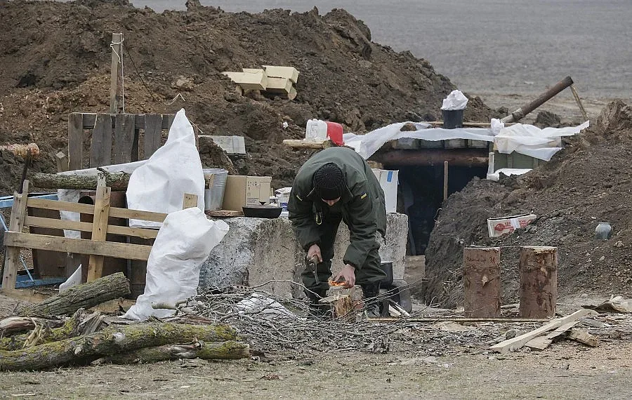 Украинската армия постави мини в Дебалцево