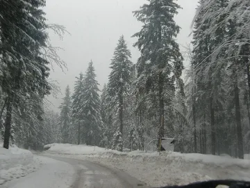 И в Сърбия студ и блокирани хора