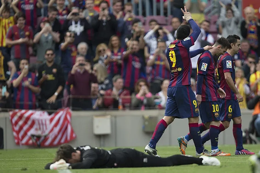 "Барса" поведе в Испания след бой над "Райо"