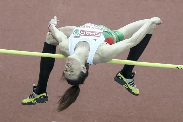 Венелина Венева-Матеева на финал в Прага