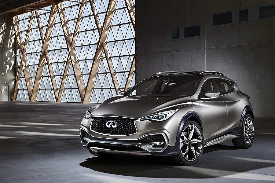 Infiniti показа QX30 Concept  в Женева