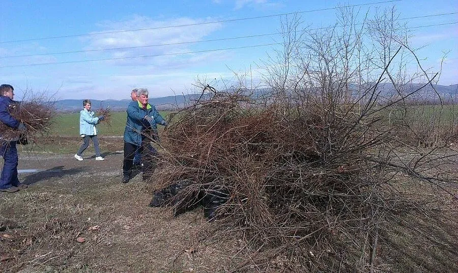 "Гербери" почистиха паметника на загиналите в Джуранлийския бой