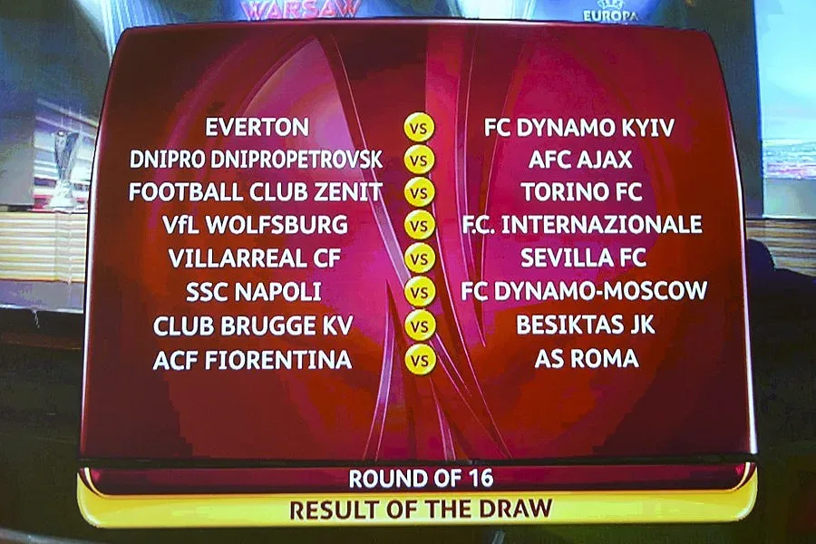 Два двубоя между сънародници на 1/8финал в Лига Европа