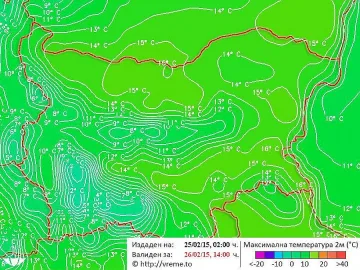 Слаби превалявания в четвъртък 