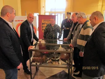 Показват пушки от войната в пловдивско кметство