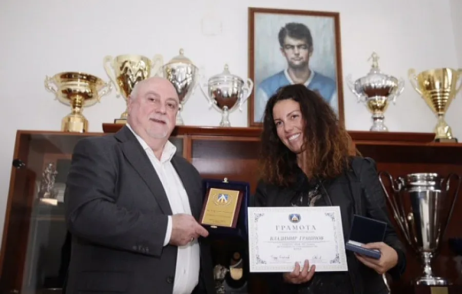 Грашнов награден посмъртно от "Левски"