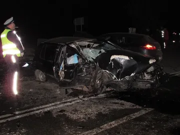 Един загина, двама са ранени в катастрофа край Русе