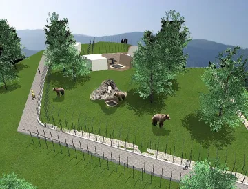 Нов дом и повече пространство за мечките в благоевградския зоопарк