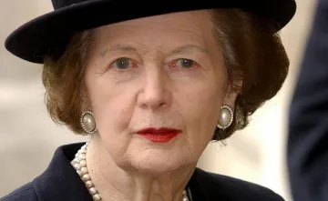 Отпечатък от червилото на Тачър се продава за 3000 долара