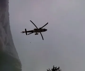 Зрелищна акция по спасяване на сноубордист в Пирин (ВИДЕО)