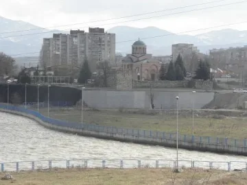 Издигнаха 45 м подпорна стена в подножието на храм „Св. Йоан Предтеча” 