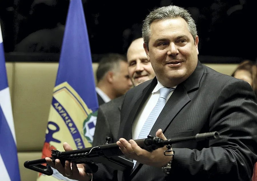 Ястребът Каменос е враг на Македония