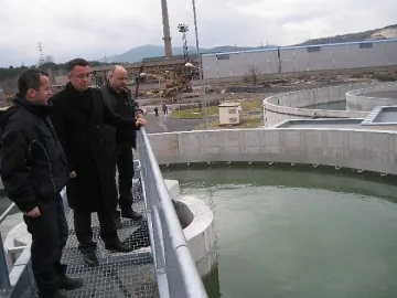 Кметът на Кърджали даде старт на пробите на пречиствателната станция